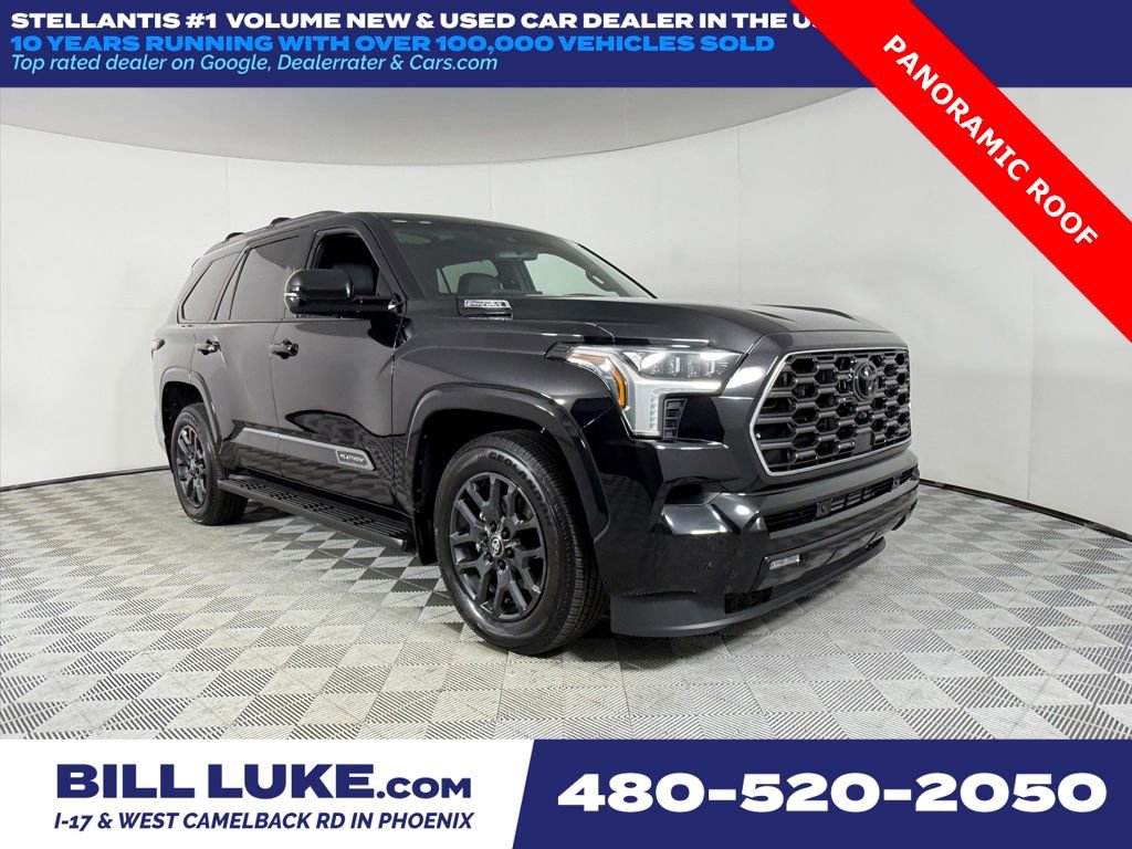 Used 2025 Toyota Sequoia Platinum image 1