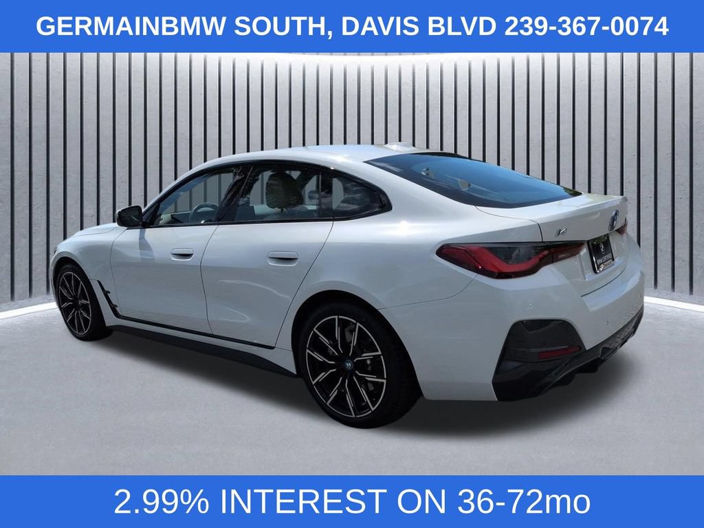 Used 2023 BMW i4 eDrive40 w/ M Sport Package RWD image 7