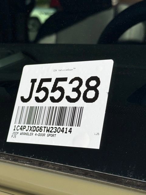 New 2026 Jeep Wrangler Unlimited Sport AWD/4WD image 35