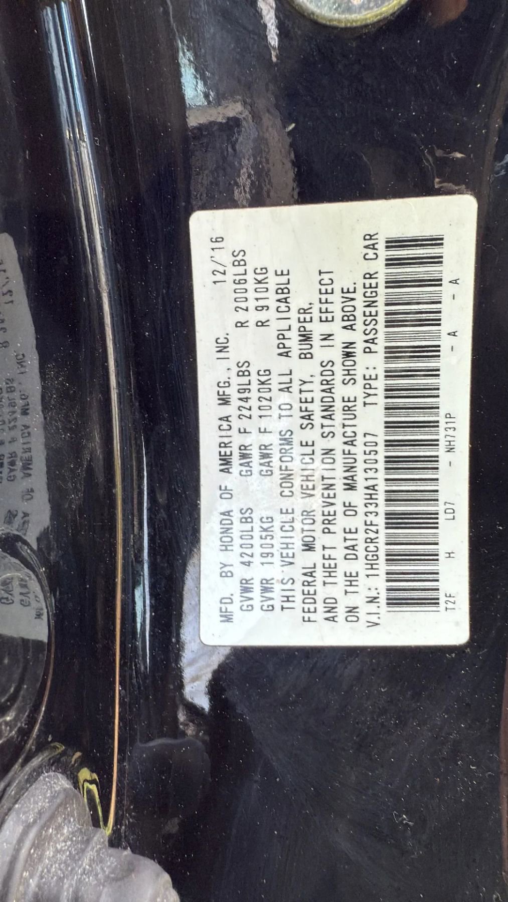 Used 2017 Honda Accord LX image 39