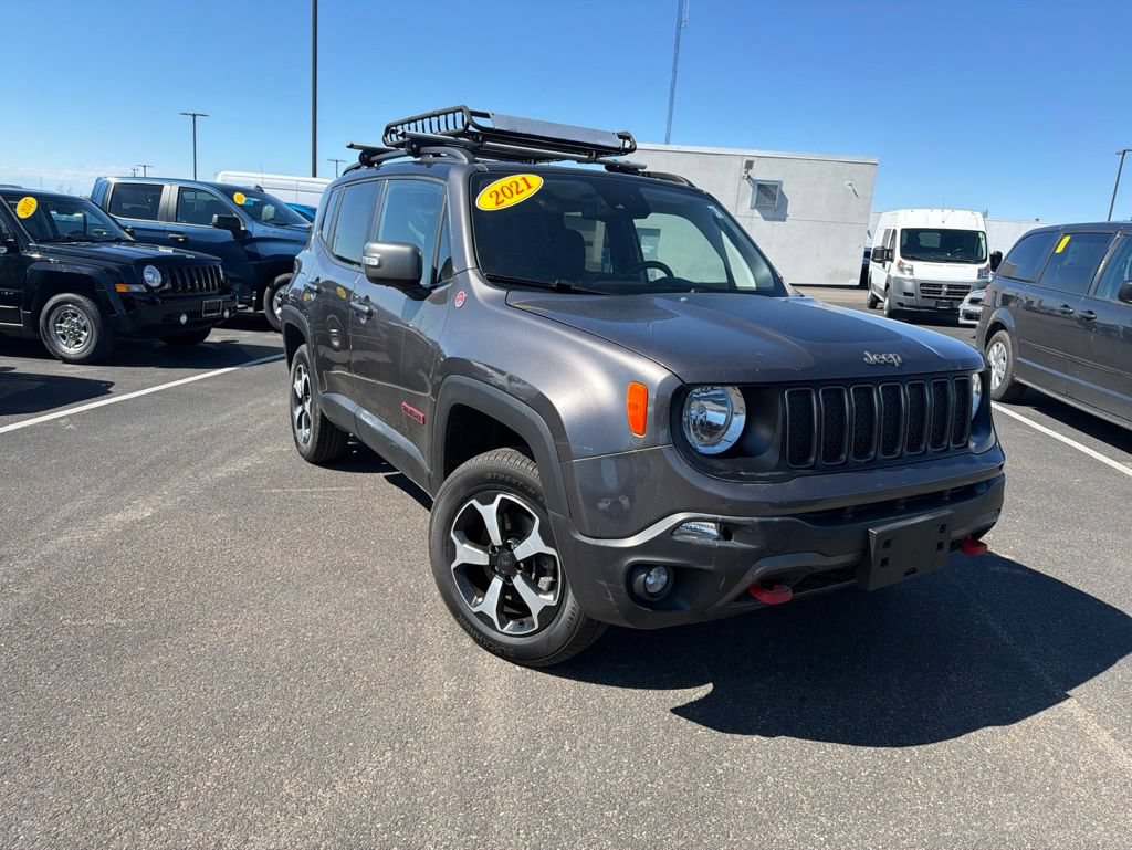 Used 2021 Jeep Renegade Trailhawk AWD/4WD image 1