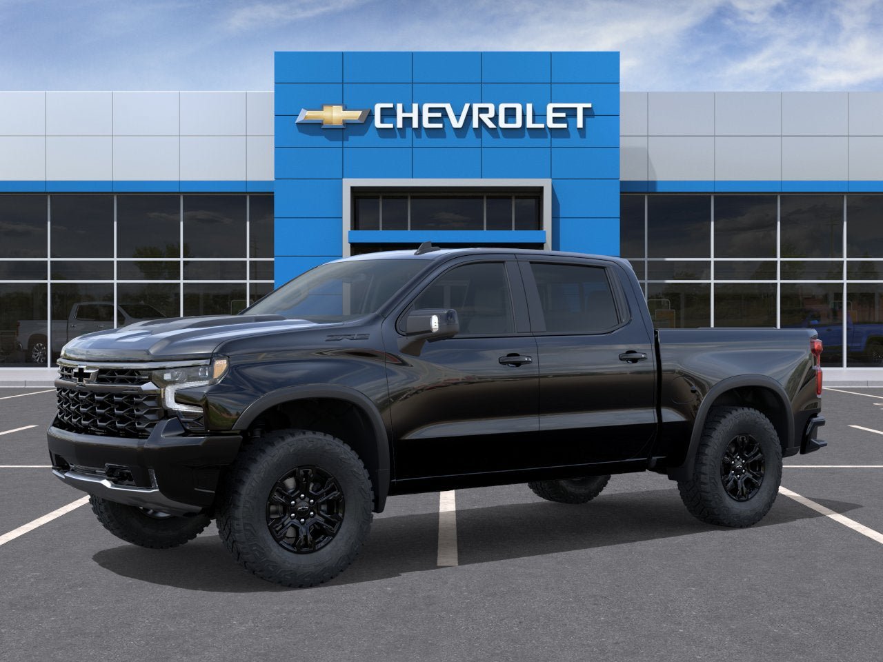 New 2026 Chevrolet Silverado 1500 ZR2 w/ Dark Appearance Package AWD/4WD image 2
