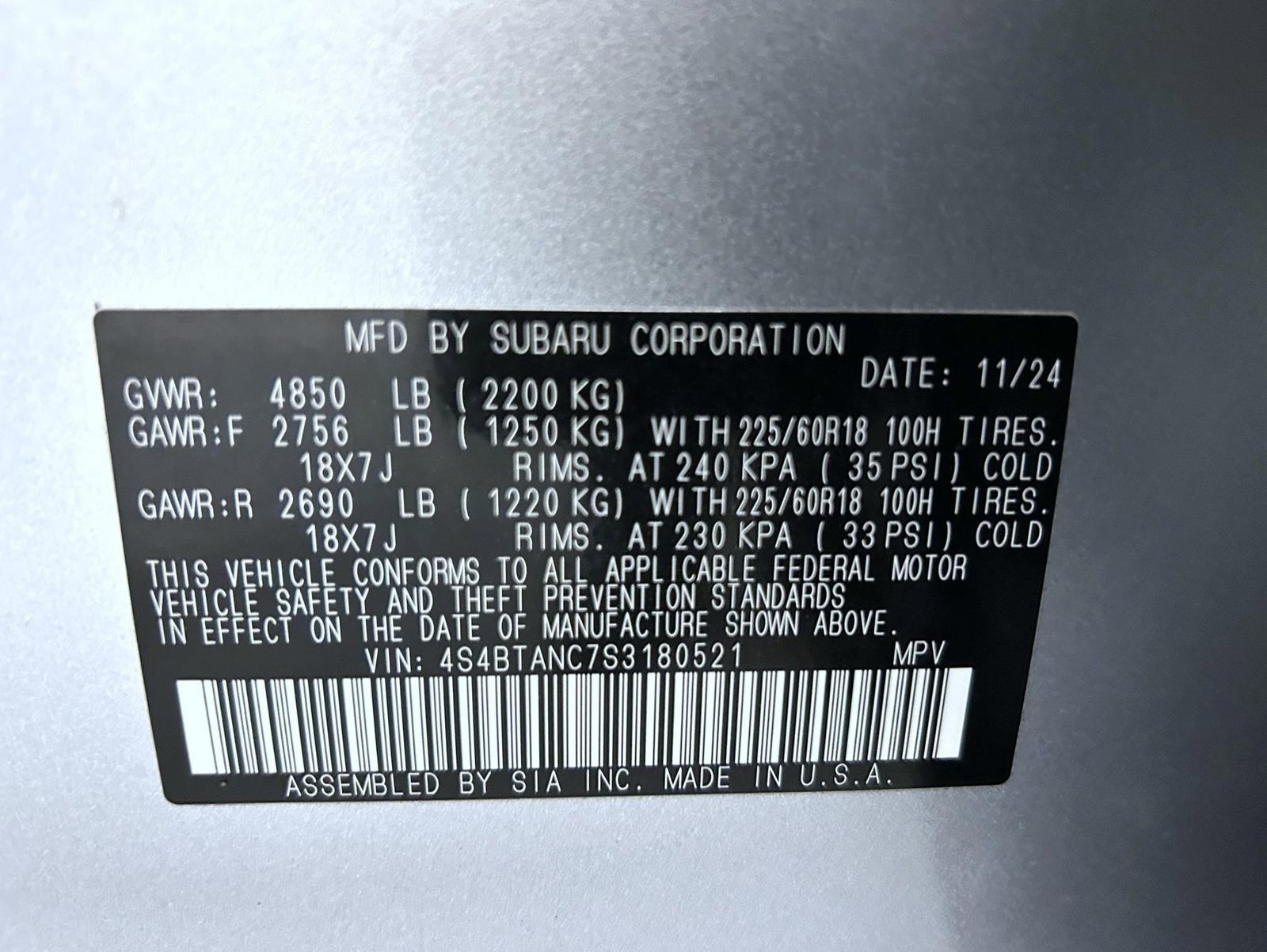 Used 2025 Subaru Outback Limited image 26