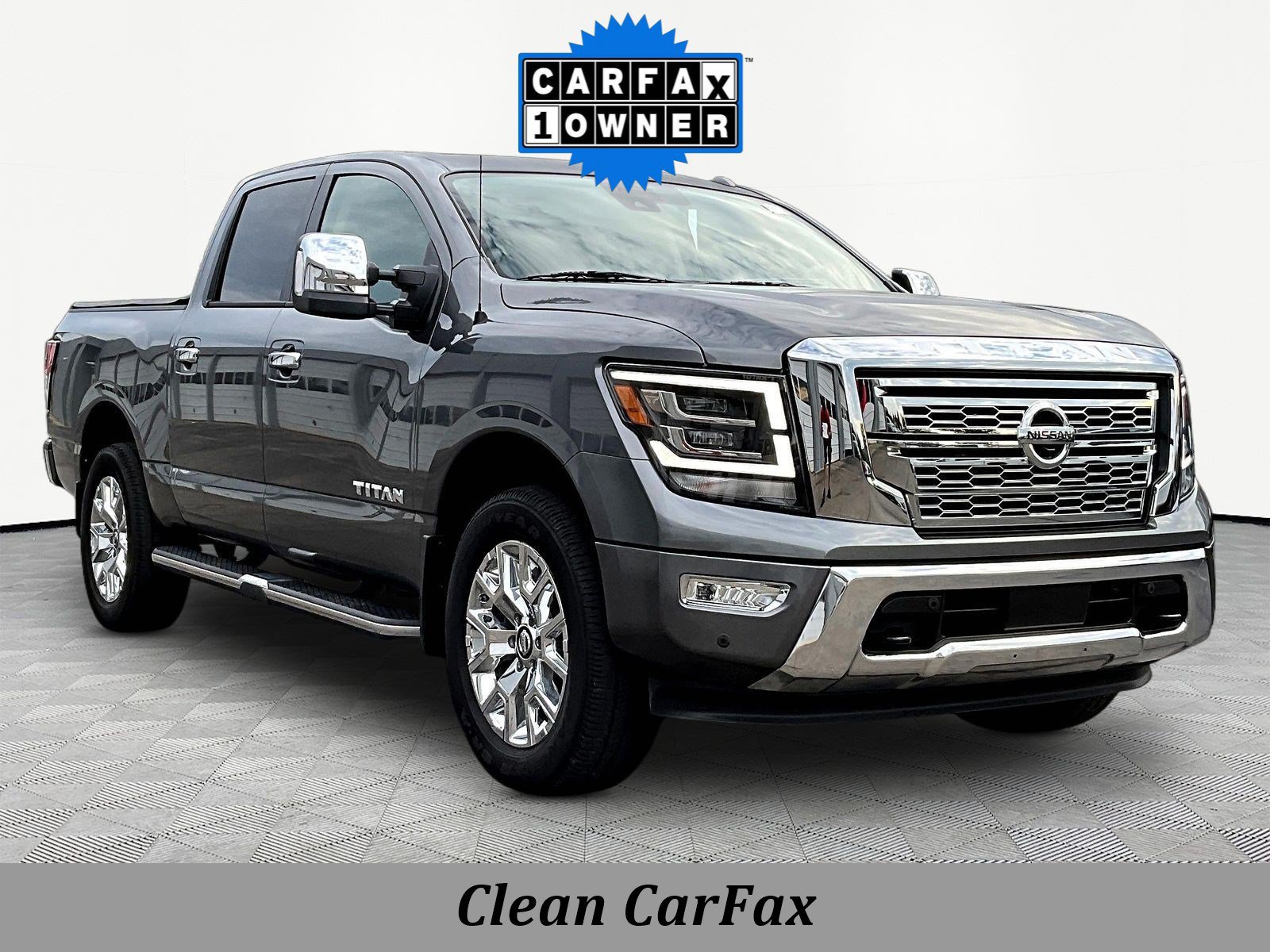 Certified 2021 Nissan Titan SL w/ Moonroof Package AWD/4WD image 3