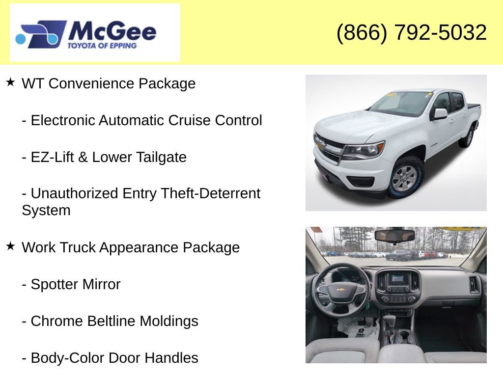 Used 2016 Chevrolet Colorado W/T w/ WT Convenience Package image 12