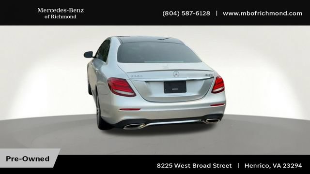 Certified 2020 Mercedes-Benz E 350 4MATIC Sedan image 9