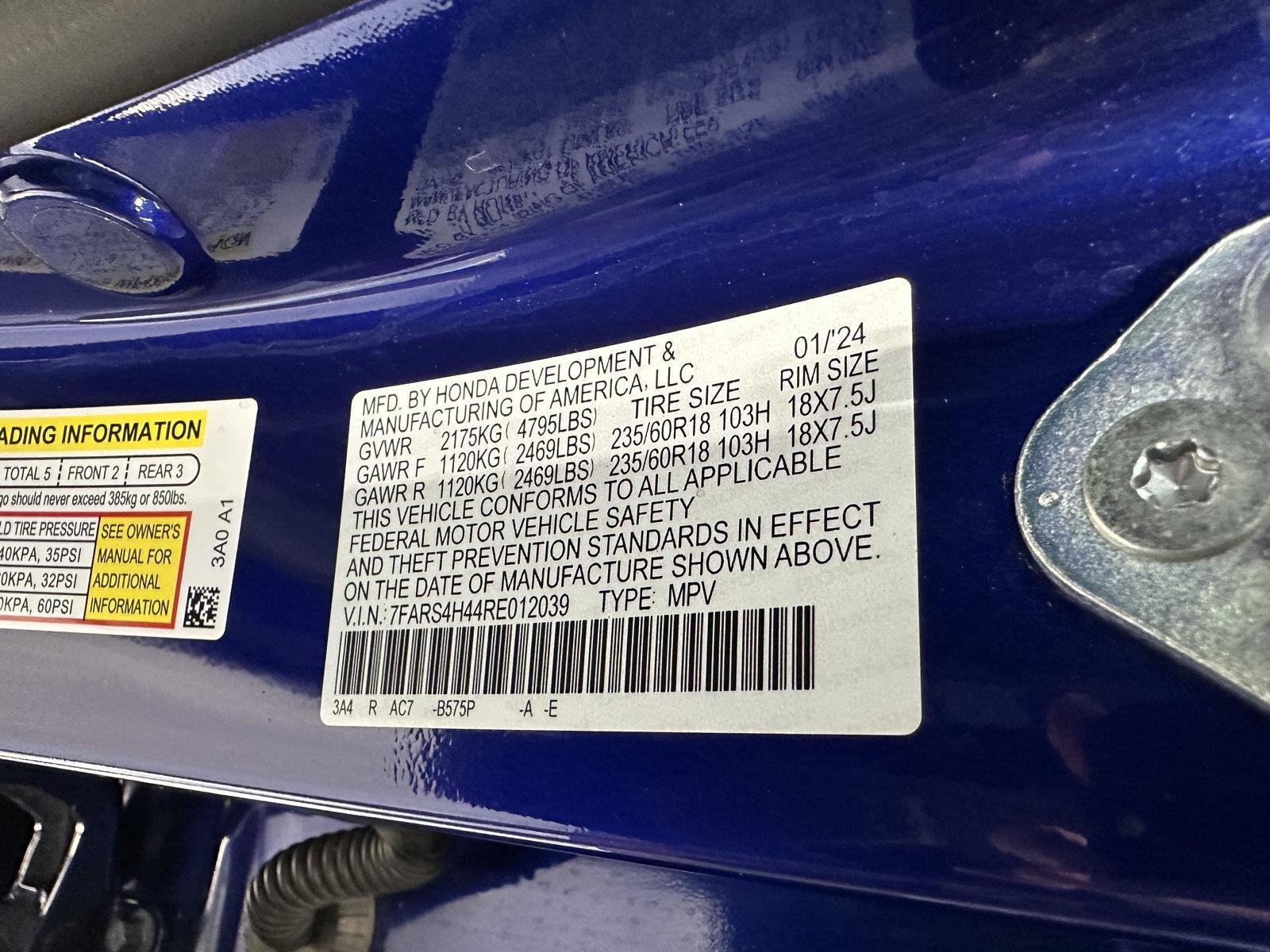Certified 2024 Honda CR-V EX image 16