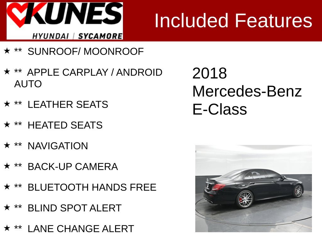 Used 2018 Mercedes-Benz E 63 AMG S image 2