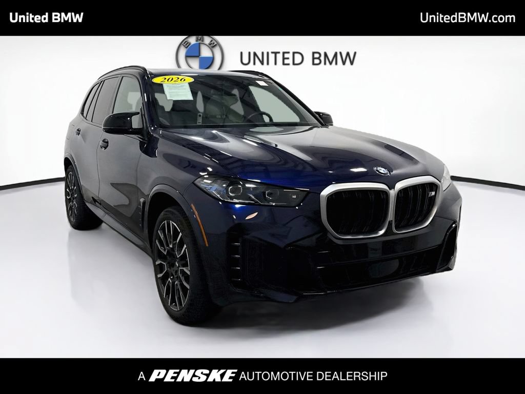 Certified 2026 BMW X5 M60i AWD/4WD image 3
