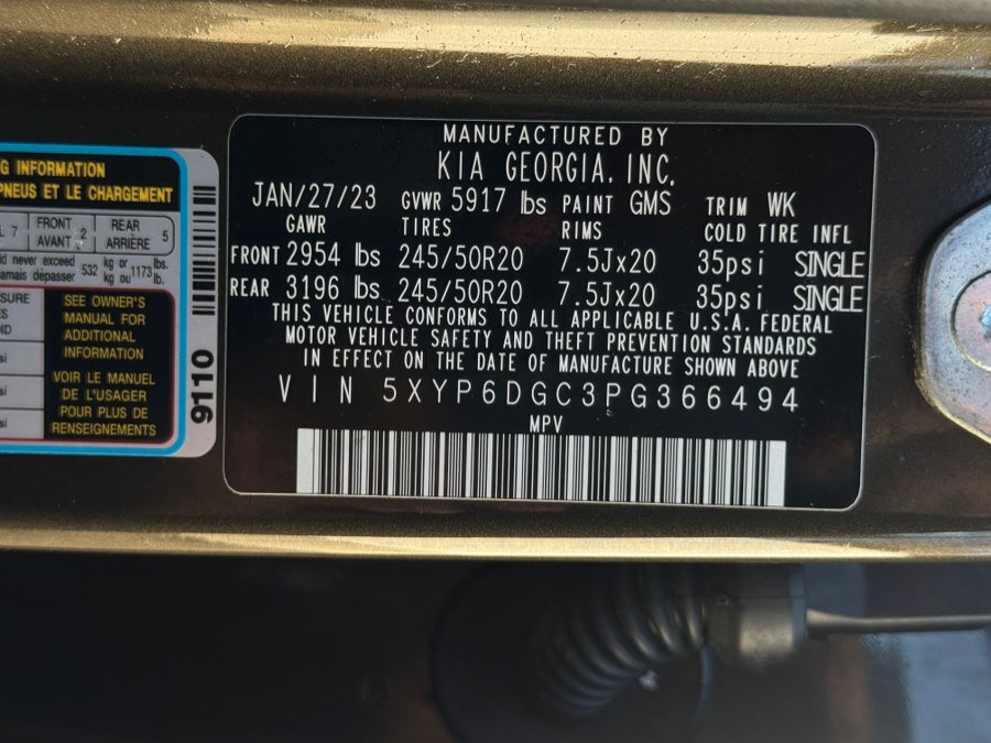 Used 2023 Kia Telluride S w/ S Sunroof Package image 69