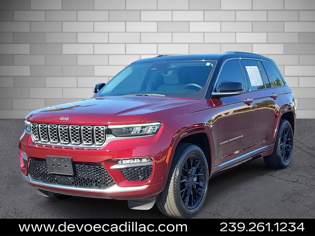 Used 2022 Jeep Grand Cherokee Summit w/ Luxury Tech Group V
