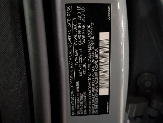 New 2026 Volvo XC60 T8 Ultra w/ Climate Package AWD/4WD image 31