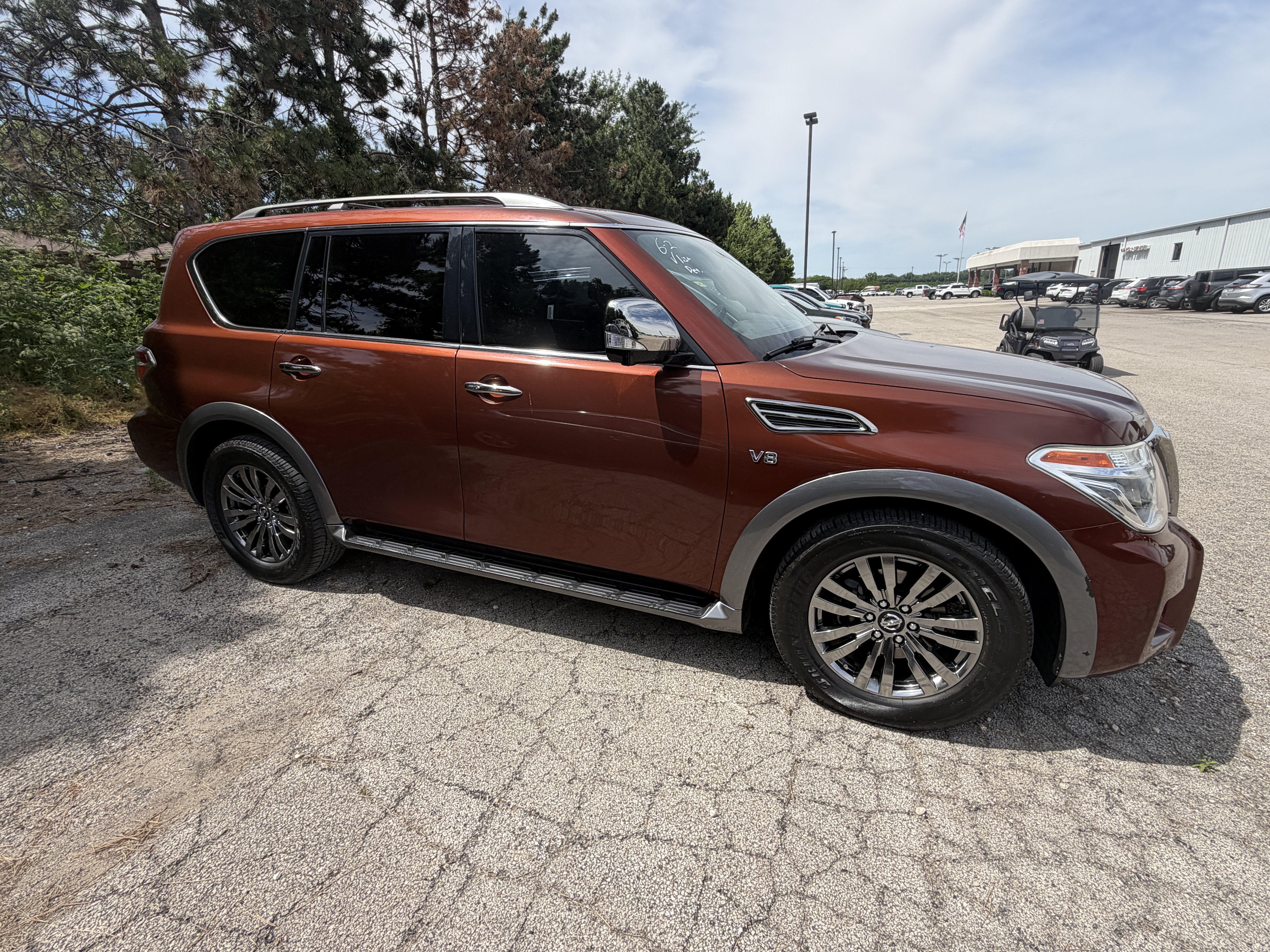 Used 2018 Nissan Armada Platinum w/ Captain Seat Package RWD image 3