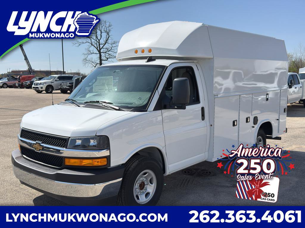 New 2025 Chevrolet Express 3500 w/ Power Convenience Package