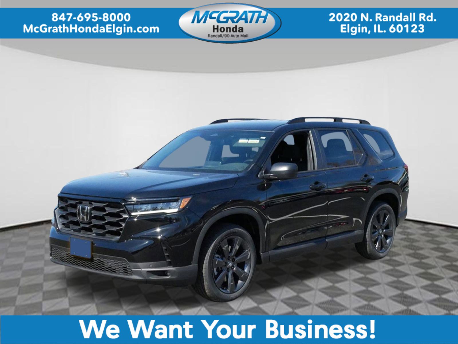 New 2025 Honda Pilot Sport