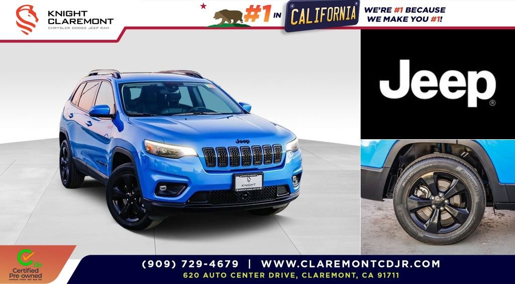 Certified 2021 Jeep Cherokee Latitude Plus image 1