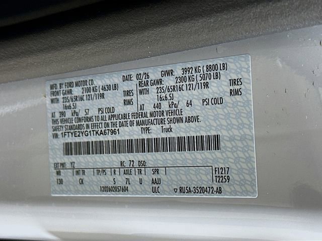 New 2026 Ford Transit 150 Low Roof AWD image 29