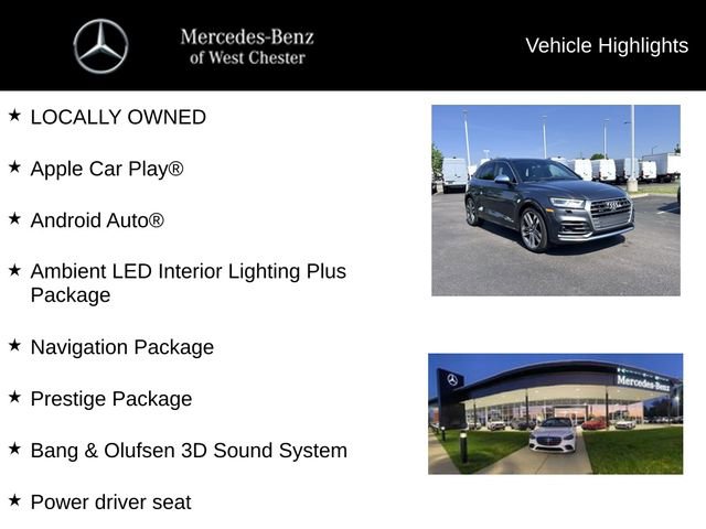 Used 2018 Audi SQ5 Prestige w/ Prestige Package AWD/4WD image 5