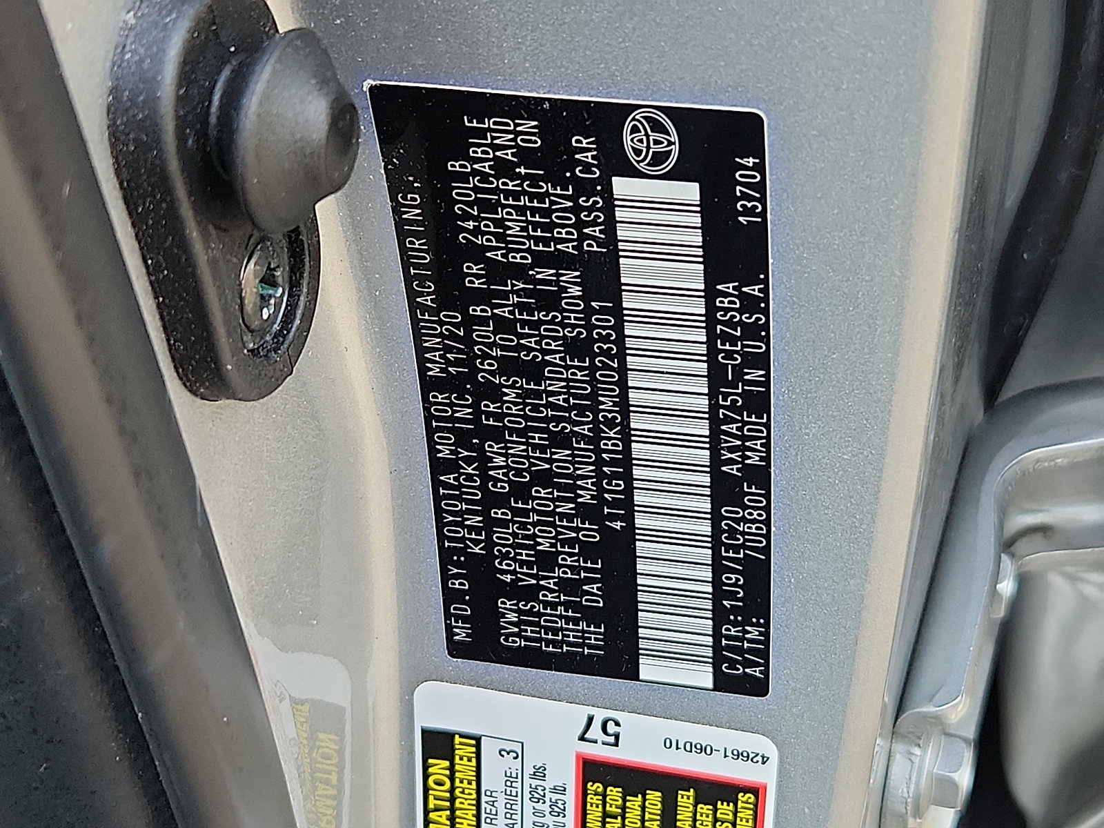 Used 2021 Toyota Camry SE AWD/4WD image 26