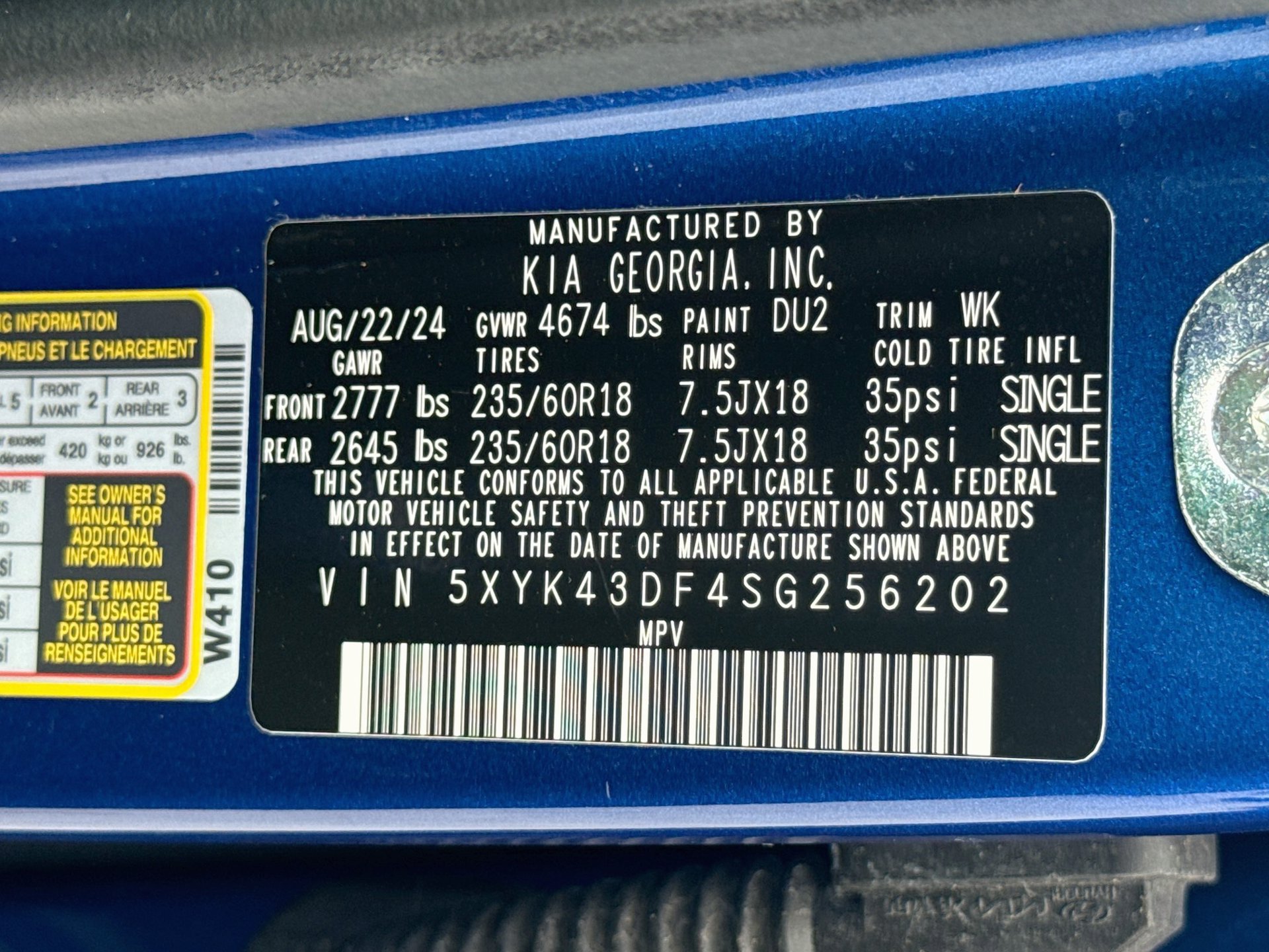Used 2025 Kia Sportage SX FWD image 46