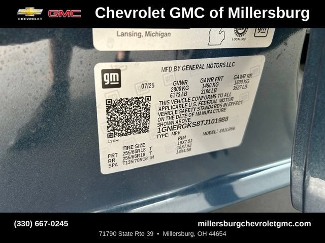 New 2026 Chevrolet Traverse LT w/ Enhanced Driving Package FWD image 23