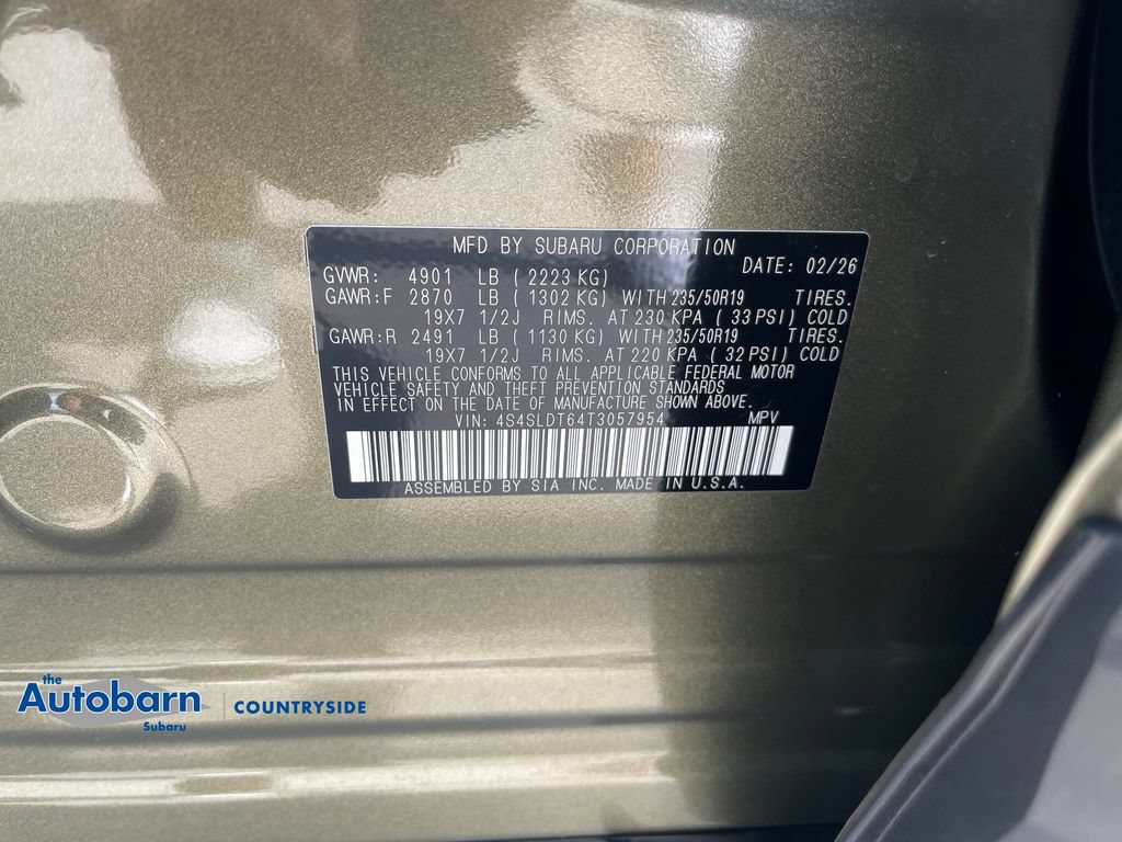 Certified 2026 Subaru Forester Touring AWD/4WD image 31