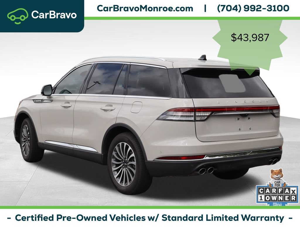 Used 2022 Lincoln Aviator Reserve w/ Equipment Group 201A RWD image 4