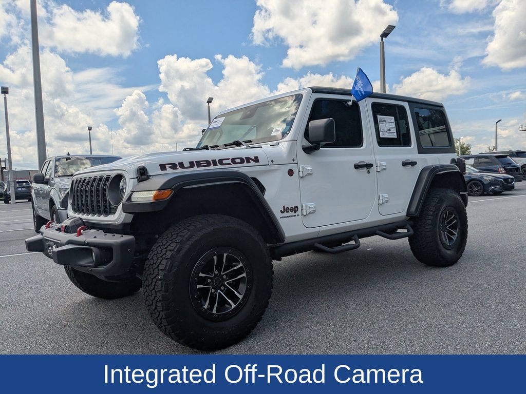 Used 2024 Jeep Wrangler Unlimited Rubicon w/ XTREMEE 35" Tire Package AWD/4WD image 9