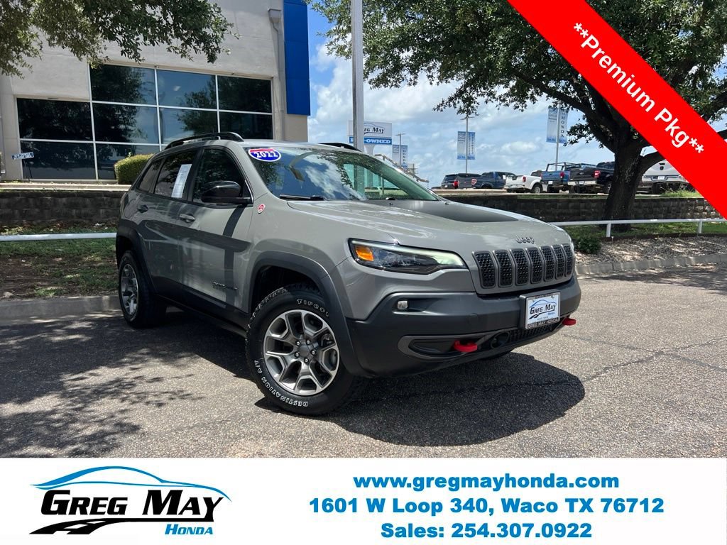 Used 2022 Jeep Cherokee Trailhawk w/ Premium Leather Package