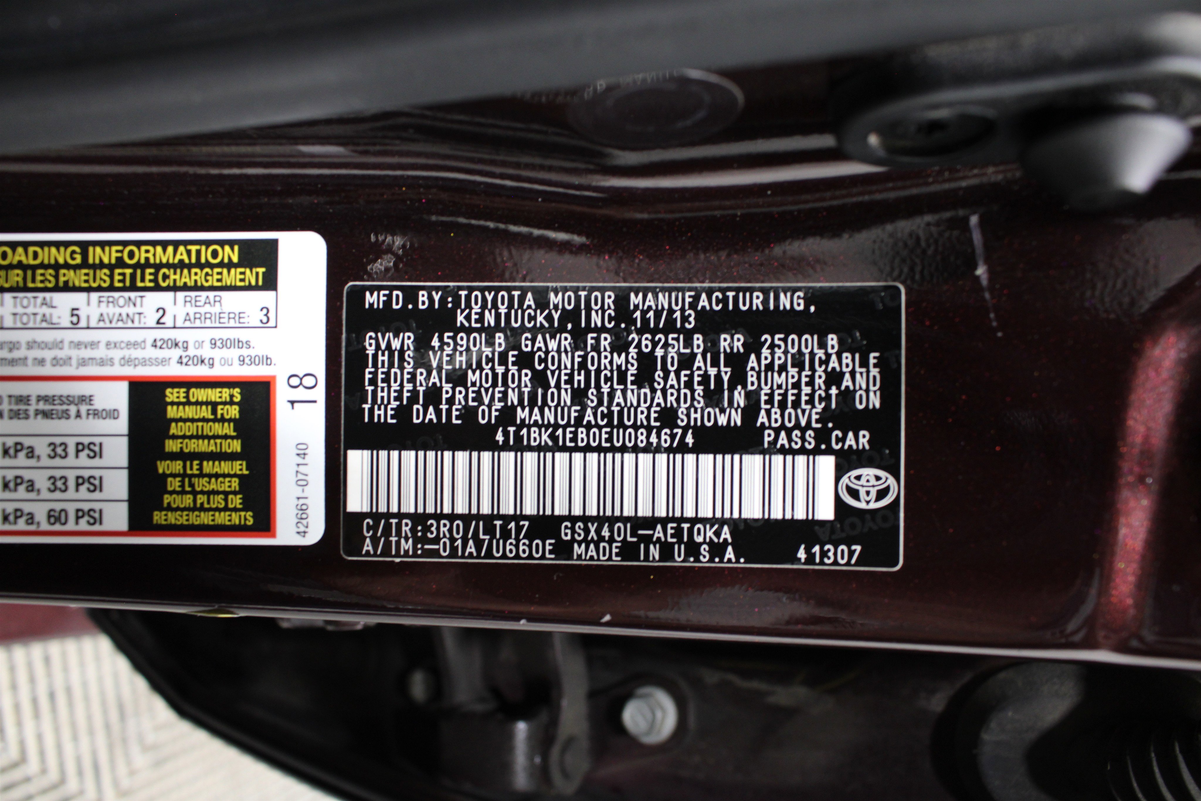 Used 2014 Toyota Avalon XLE Touring FWD image 39