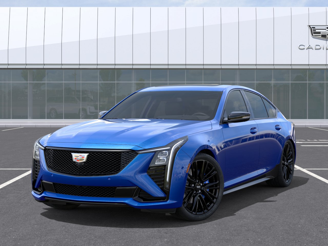 New 2026 Cadillac CT5 Sport w/ LPO, ONYX Package RWD image 6