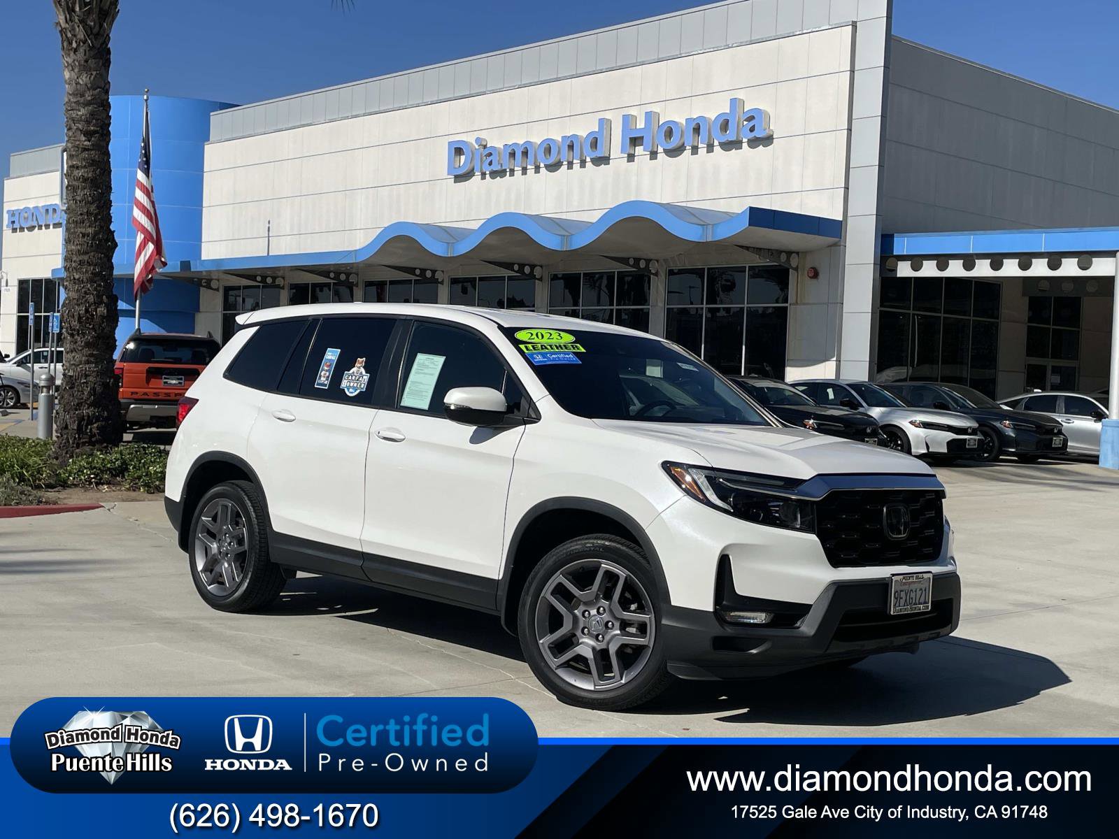 Certified 2023 Honda Passport EX-L image 1