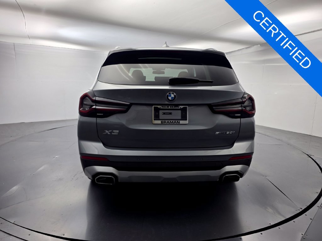 Certified 2024 BMW X3 sDrive30i w/ Convenience Package RWD image 5