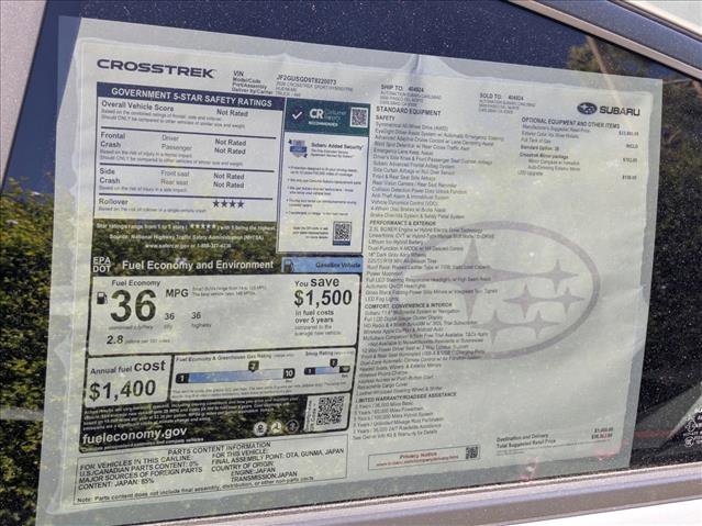 New 2026 Subaru Crosstrek 2.5i Sport image 18