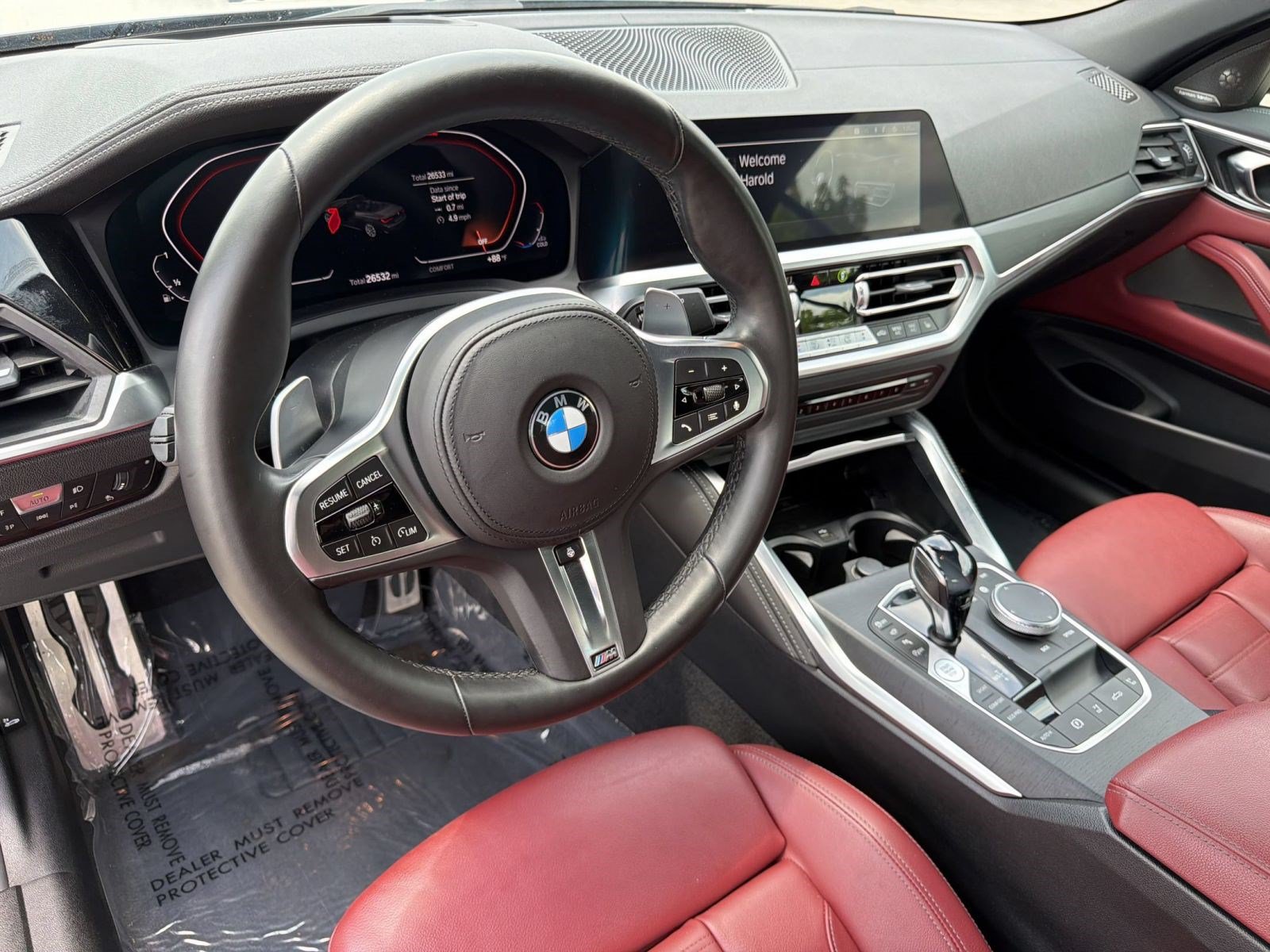 Used 2021 BMW 430i Convertible w/ Executive Package RWD image 3