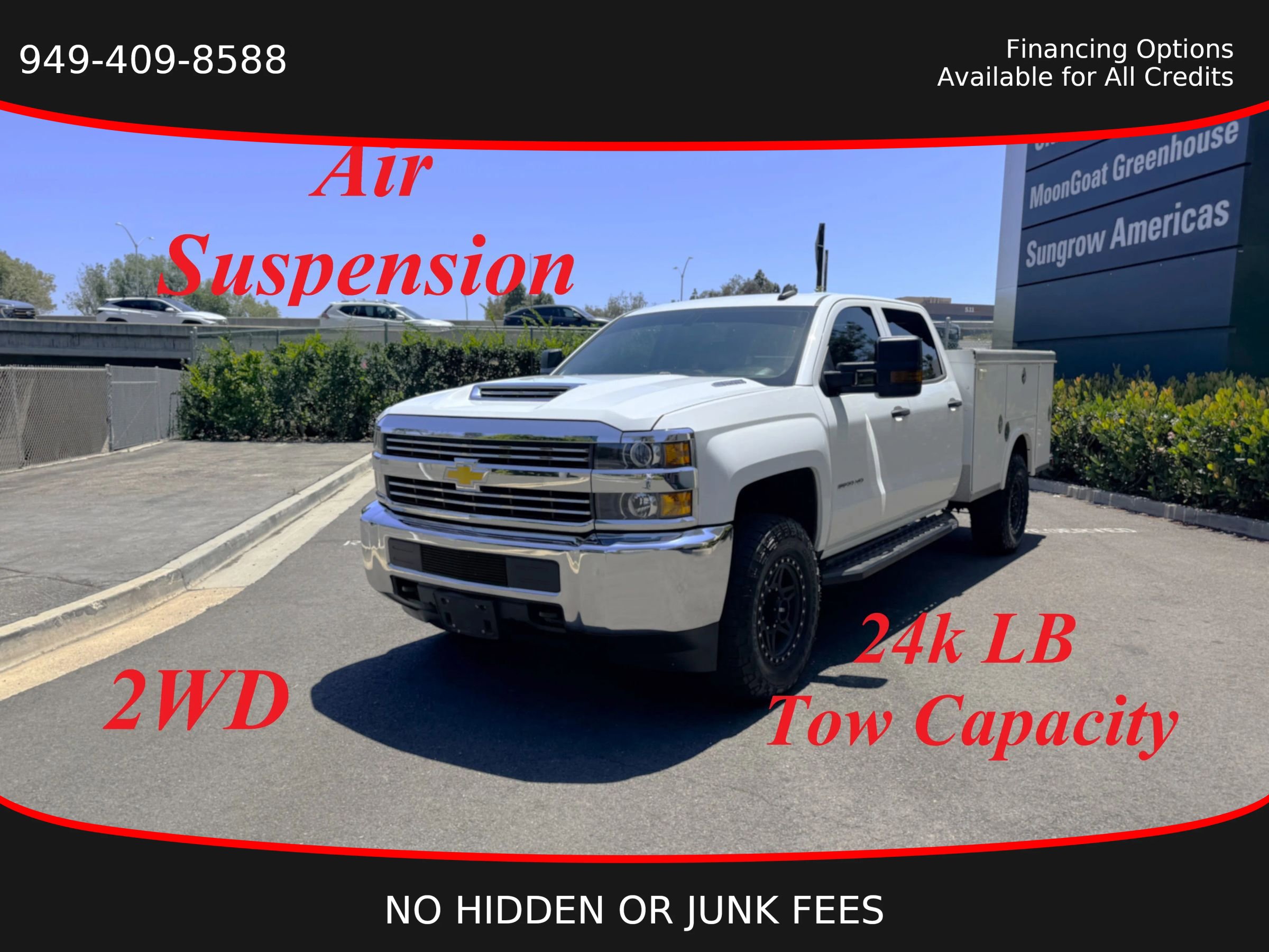 Used 2018 Chevrolet Silverado 3500 W/T RWD image 1