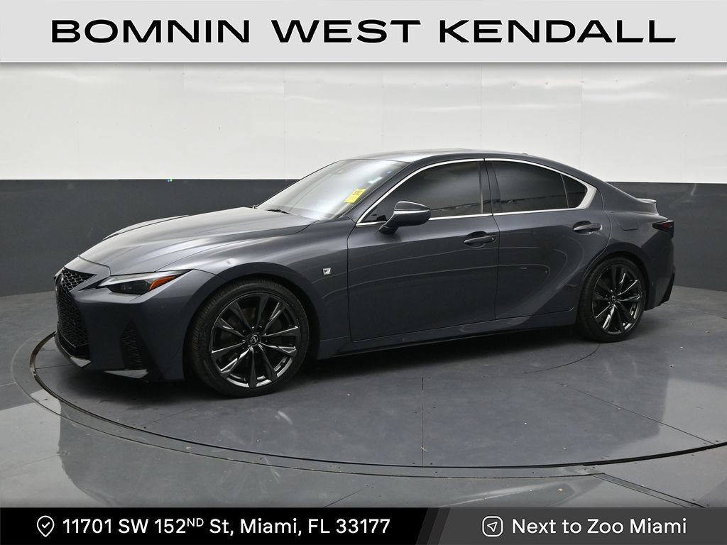 Used 2023 Lexus IS 350 F Sport w/ Navigation Package RWD image 1