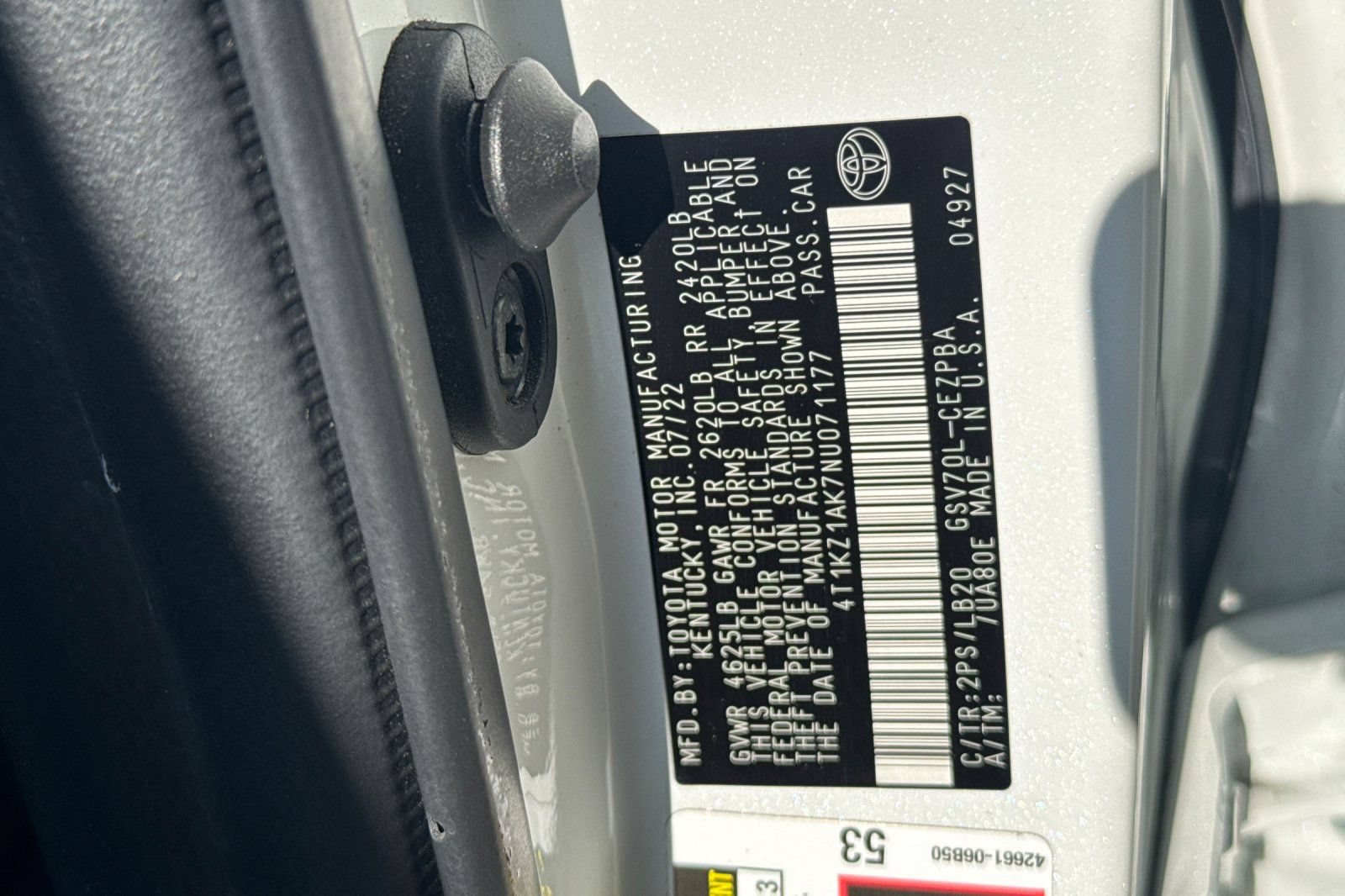 Used 2022 Toyota Camry XSE FWD image 39