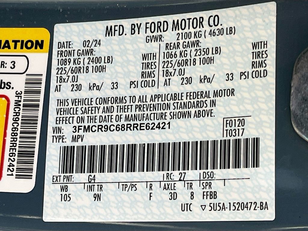 Used 2024 Ford Bronco Sport Outer Banks w/ Tech Package image 33