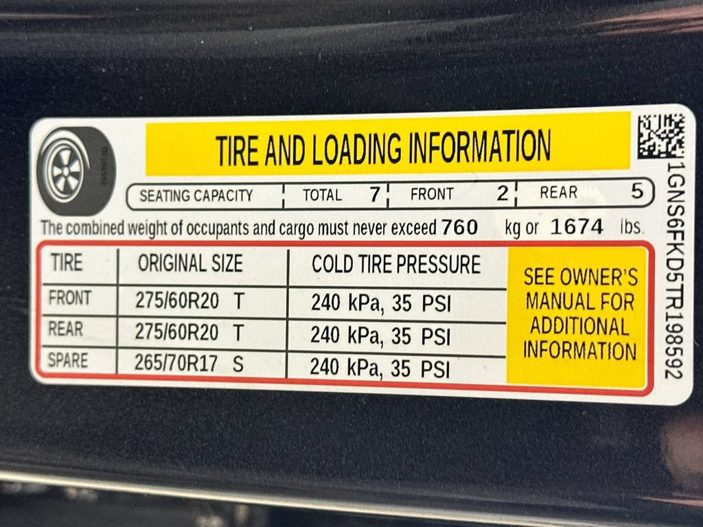 Used 2026 Chevrolet Suburban Premier AWD/4WD image 40