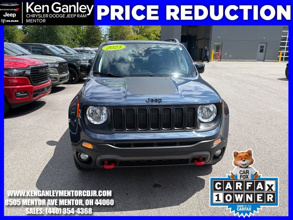 Certified 2023 Jeep Renegade Trailhawk w/ Sun/Sound Group AWD/4WD image 3