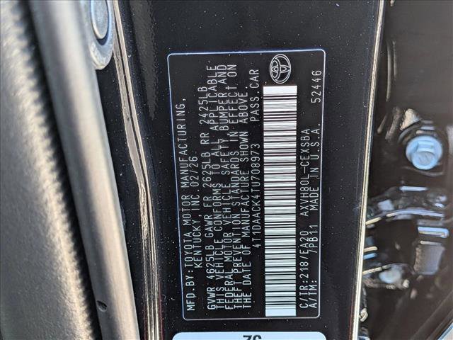 New 2026 Toyota Camry SE image 17