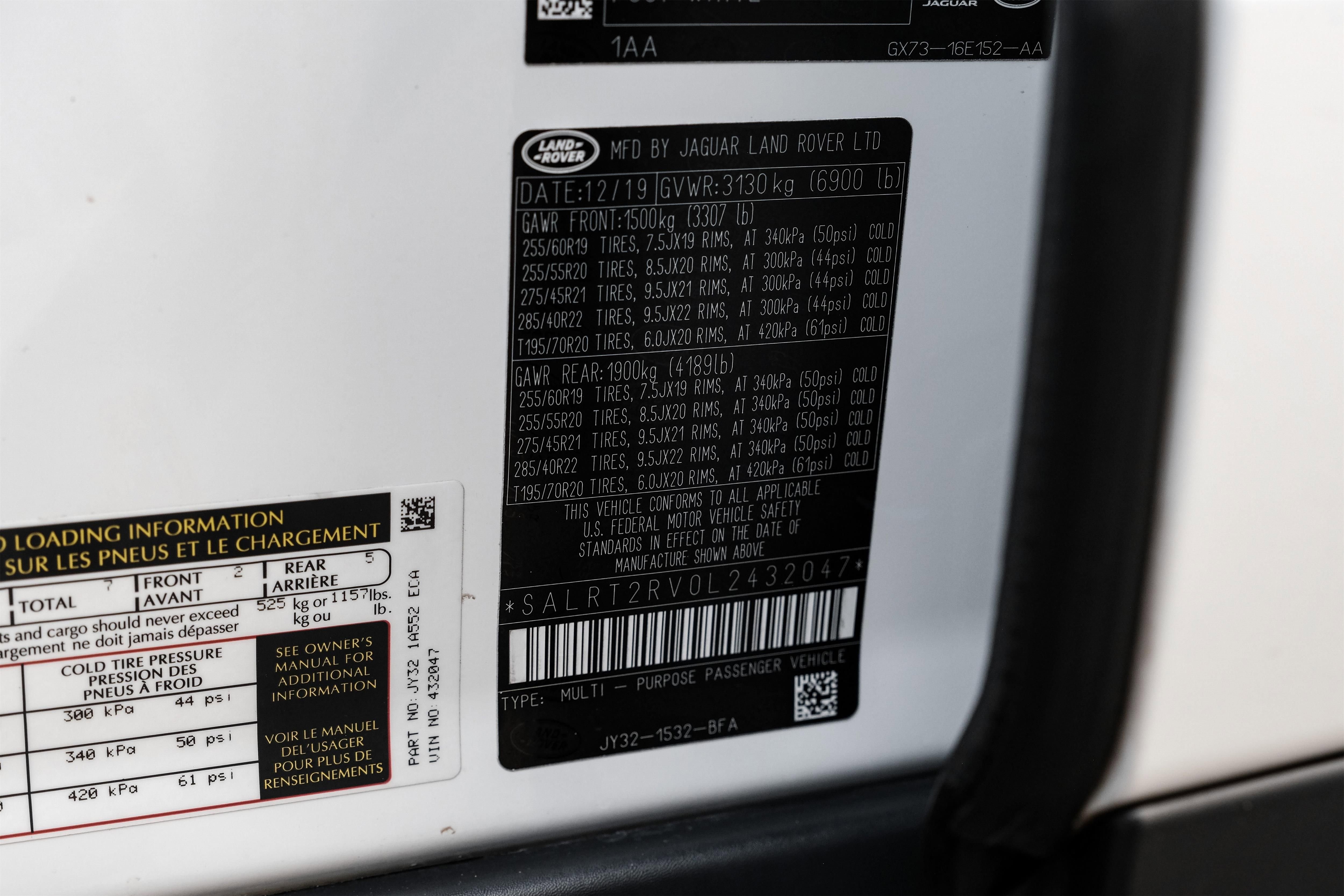 Used 2020 Land Rover Discovery HSE Luxury image 61