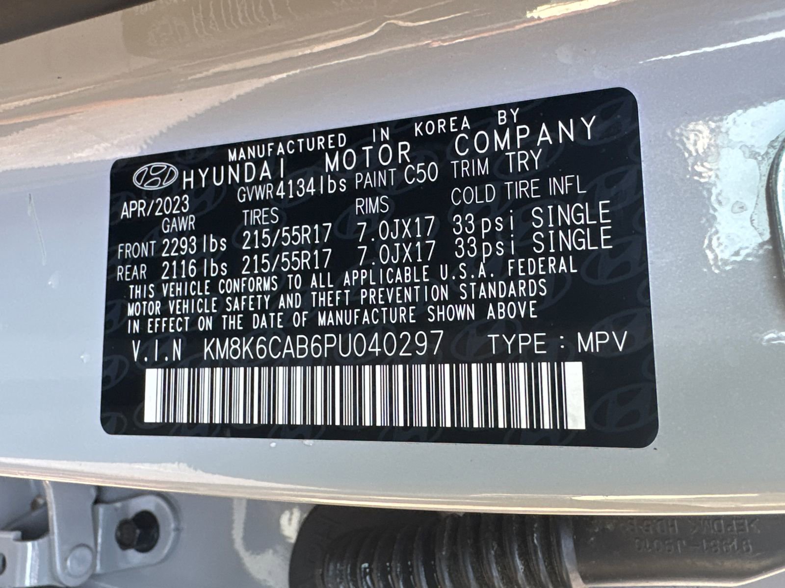 Used 2023 Hyundai Kona SEL w/ Cargo Package AWD/4WD image 32