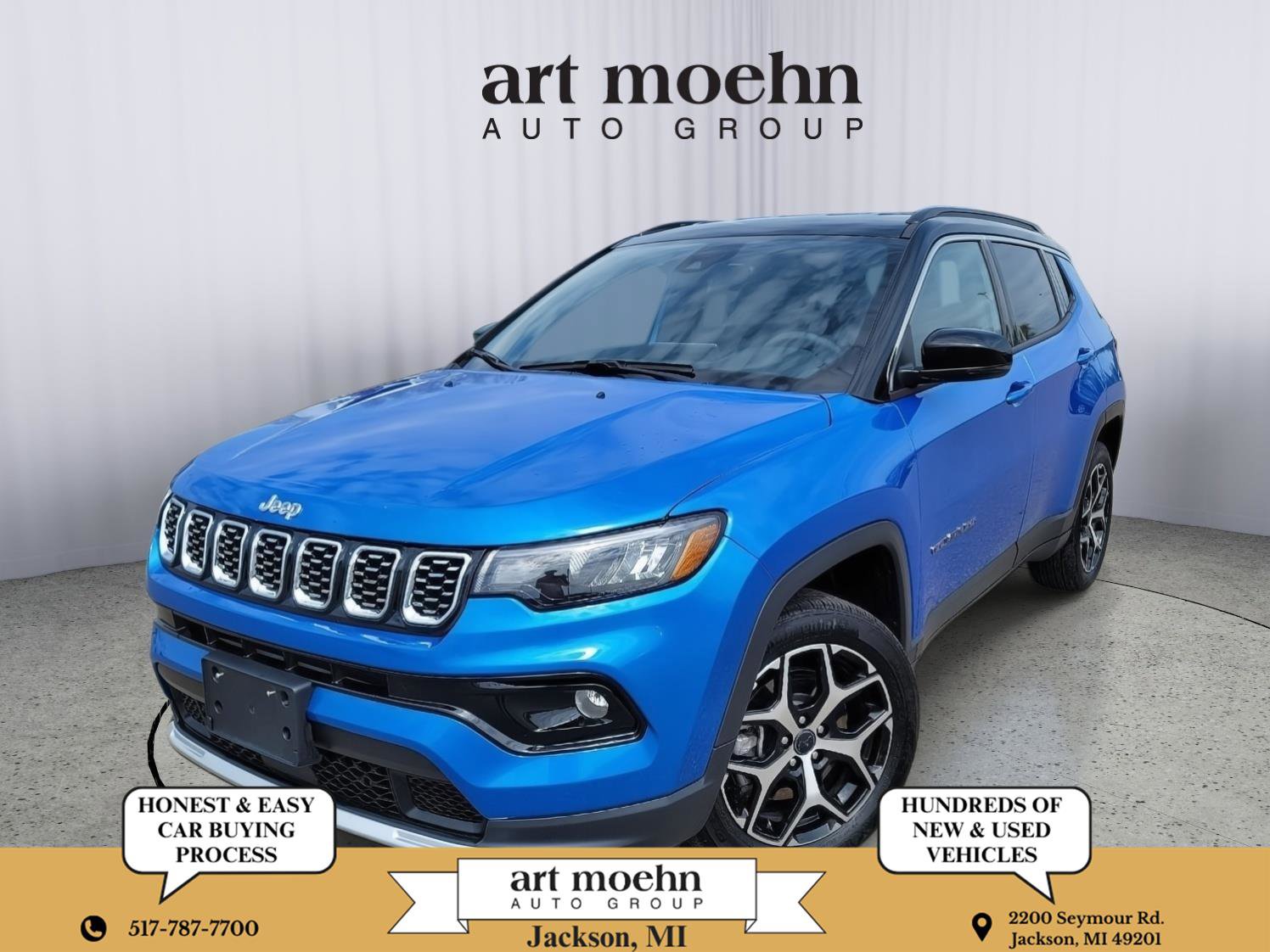 Used 2025 Jeep Compass Limited AWD/4WD image 1