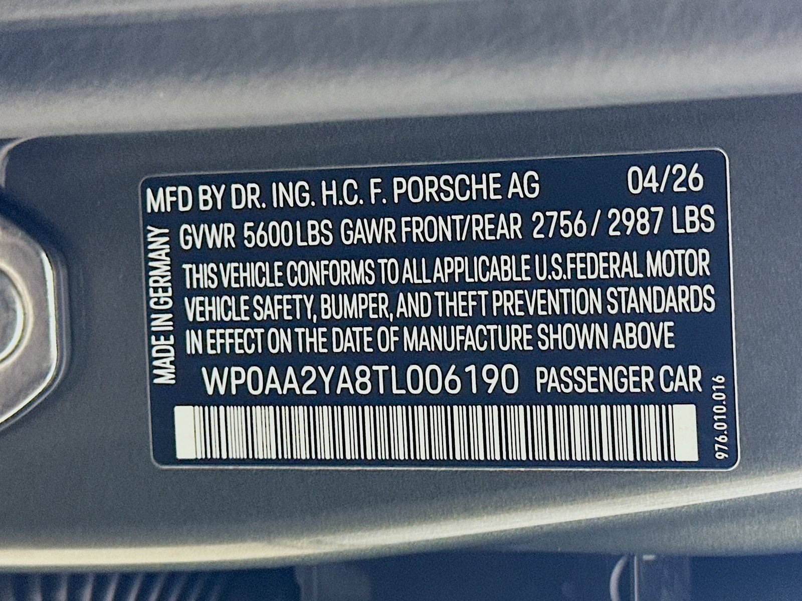 New 2026 Porsche Panamera 4 AWD/4WD image 48