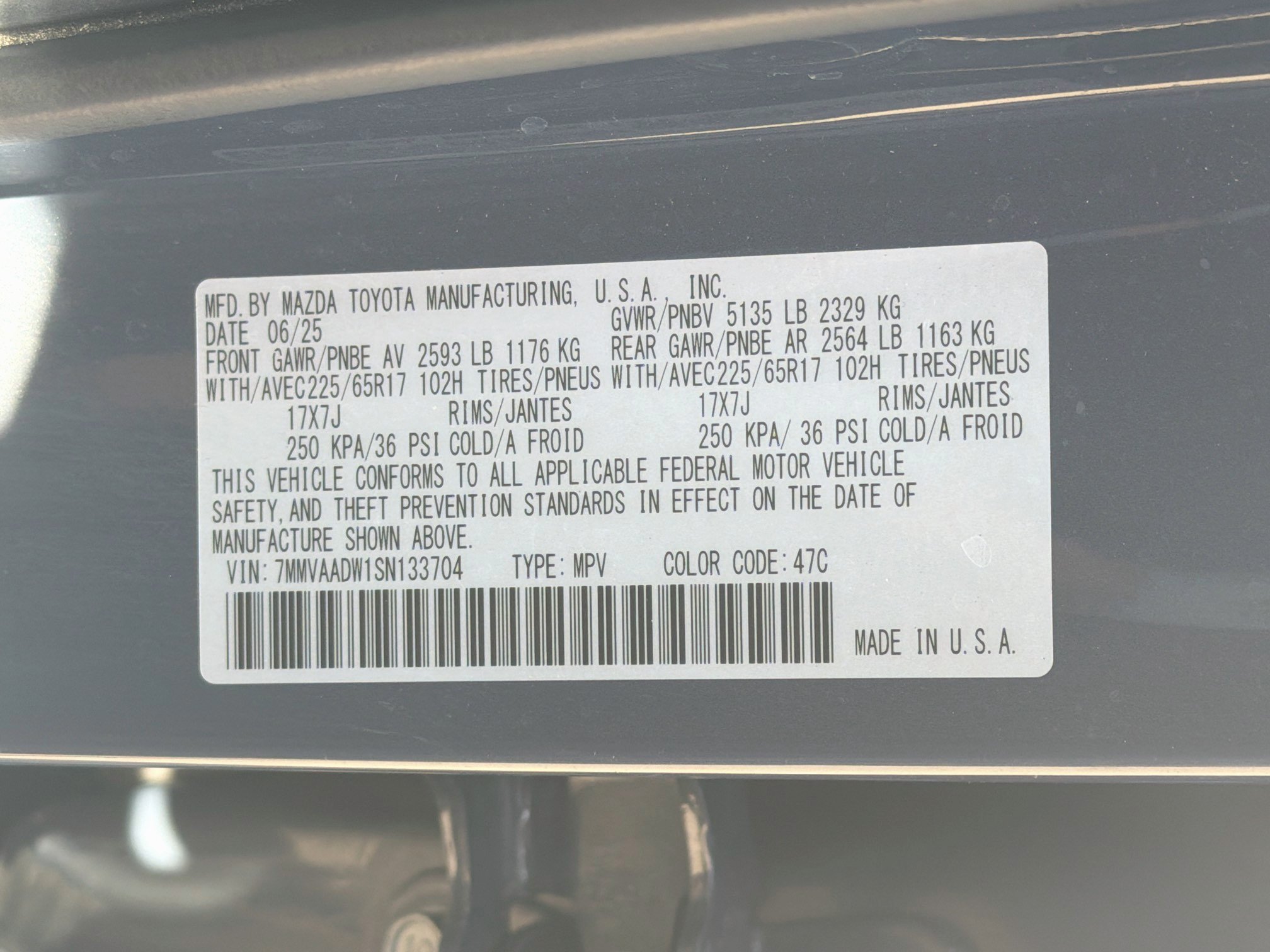 Used 2025 MAZDA CX-50 AWD 2.5 Hybrid w/ Premium Pkg image 12