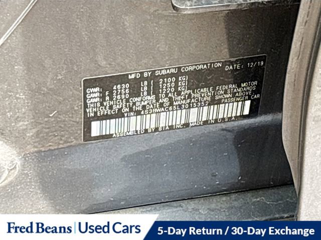 Used 2020 Subaru Legacy Premium w/ Popular Package #1 AWD/4WD image 33