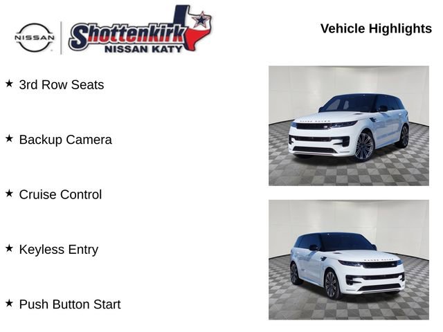 Used 2023 Land Rover Range Rover Sport SE Dynamic image 19