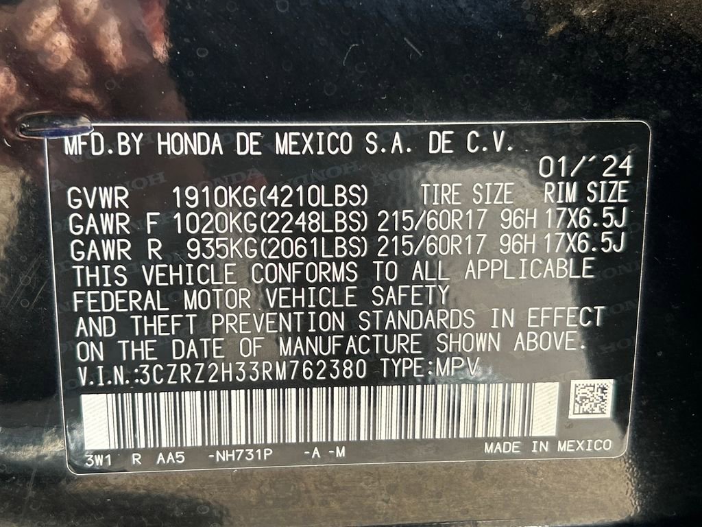 Used 2024 Honda HR-V LX image 27